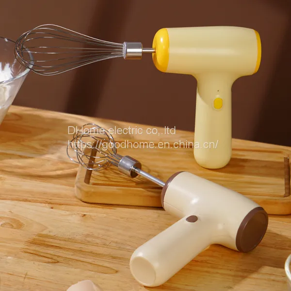 Wireless Electric Egg Beater Household Mini Cream Automatic Dispatcher Cake Baking Handheld Charging Stirring Machine（Wechat:13510231336） photo-4