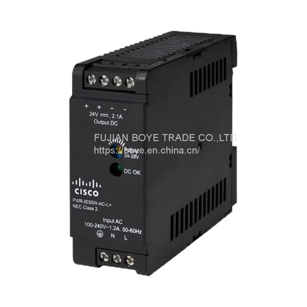 PWR-IE50W-AC= 50W AC to DC or High DC to DC Power Supply New sealed industrial switch power supply
