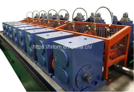 ERW Tube Mill Equipment Carbon Steel Tube Welding Machine Line photo-4