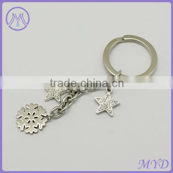 Fashion Star Dangle Stainless Steel Key Chain Jewelry photo-2