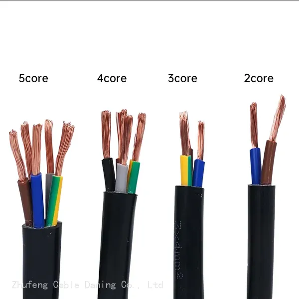 Flexible Cable Wire Pvc Insulated Sheath Copper Wire for Engineering Project photo-5