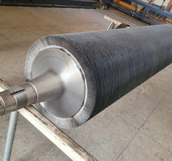 Nylon Industrial Brush Roll for Cleaning Machine Food Processing