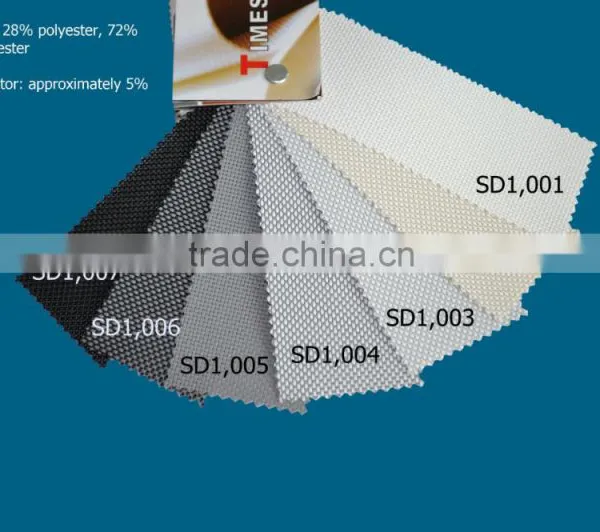 Manual Vertical Blinds With Fire Retardant and Uvioresistant Sheer Fabric photo-6
