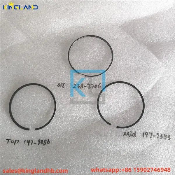 C7 Engine Piston Ring Set 197-9386 197-9353 238-2706 For CAT Aftermarket photo-2