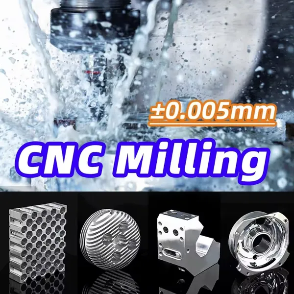5 Axis CNC Milling Machine With ±0.005mm Accuracy for Automotive Prototyping photo-4
