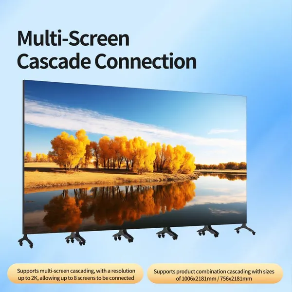LED Full Color Wifi Control Poster Led Display P1.875 P2.5 Poster Stand Customized OEM Outdoor Video Led photo-5