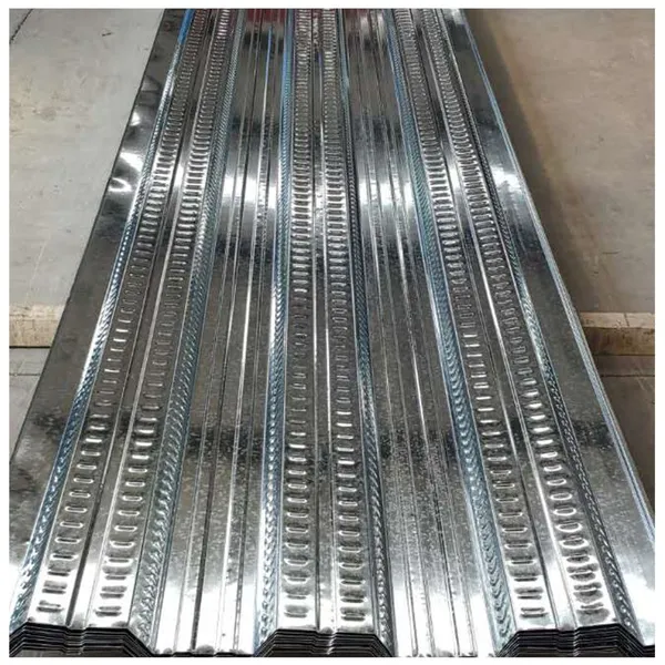 YX76-305-915 Metal Construction Galvanized Metal Floor Decking Sheet photo-5