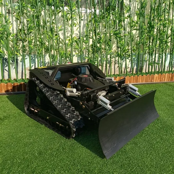 Petrol Brushless Dc Motor 360 Degree Rotation Multifunctional Remote Lawn Mower photo-4