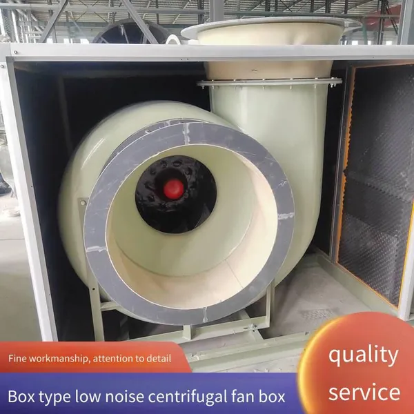 F4-72 Box-type Low-noise Induced Draft Fan, Frp Centrifugal Fan, Made of Frp Material, Anti-corrosion photo-4