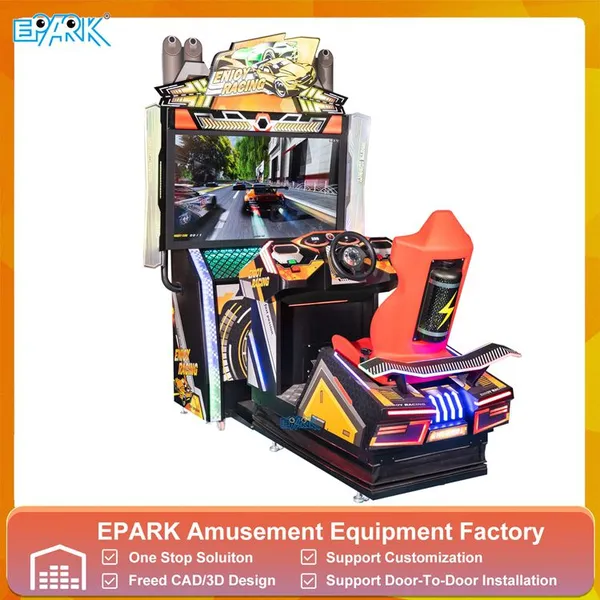 Racing Arcade Machine Enjoy Racing Single Player Driving Simulator With Steering Wheel for Game Centers and FEC Operators photo-5