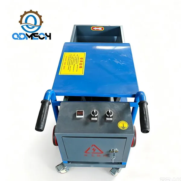 Mo-Qdmech Mortar Spraying Machine Mo801 Multifunction Plaster Sprayer 150㎡/h Cement Putty Coating Wall Machine photo-5