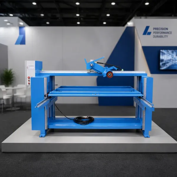 Semi-Automatic Sheet Metal Hairline Polishing Machine Heavy Duty Belt Grinder for Steel Plate photo-2