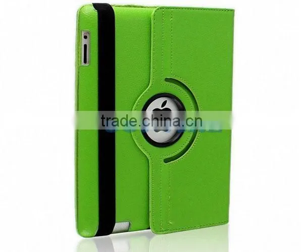 360 Degree Rotate Lichee Pattern Leather Case For Ipad 6/ Air 2 , Ipad 2/3/4 , Ipad Mini photo-3