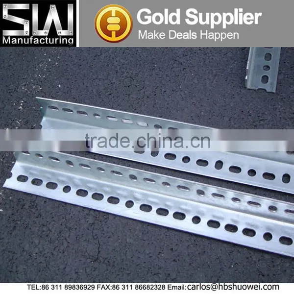 GALVANIZED PERFORATED STEEL ANGLE photo-2