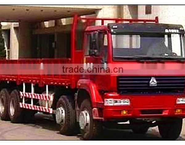 Sinotruk Low Price 8*4 Cargo Wagon Lorry Truck Euro 2 Made in China photo-2