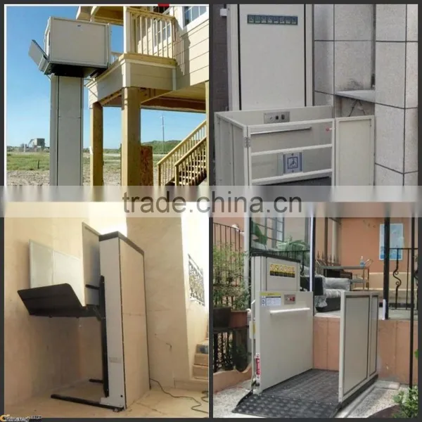 Wheelchair Lift Platform With no Obstacle for Special Use With CE photo-6