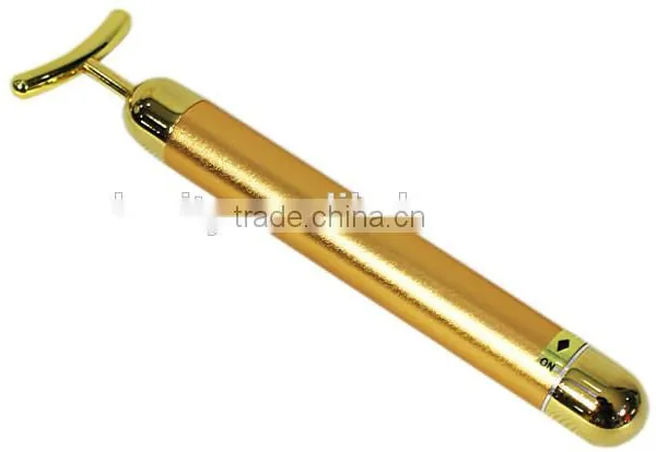 2016 Hot Selling for Salon or Home Use 24K Gold Energy Vibrating Enhance Immunity Prevent the Aging Beauty Equipment photo-5