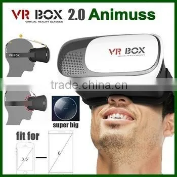 2016 New VR BOX 2.0 Version VR 3D Glasses Virtual Reality Glasses 100% Original 3D Video Game Glasses photo-2