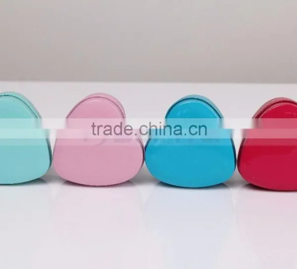 0.23mm Thick Tin Plate Cheap Price Multi Color Candy Heart Shape Gift Tin Case photo-4