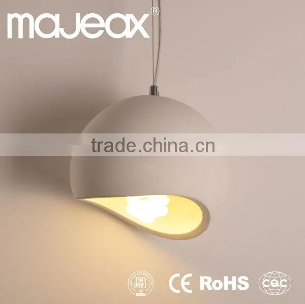 Contemporary Plaster Gypsum Pendent Lamp