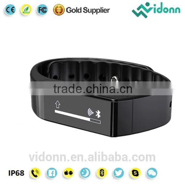 Original Factory! New Vidonn X6S IP68 Waterproof Detachable Design Notifications 15 Days USB 2.0 Bluetooth Smart Watch