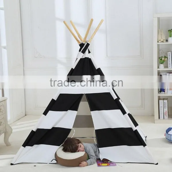 Kids Play Tent House Teepee Indian Indoor Outdoor Teepee Kids Custom Camping Frame Tent photo-6