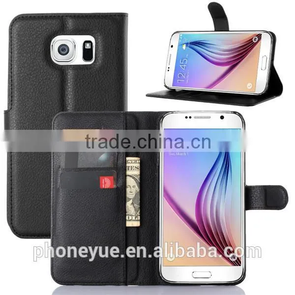 Wallet pu Leather Mobile Phone Case for Samsung S7 Edge