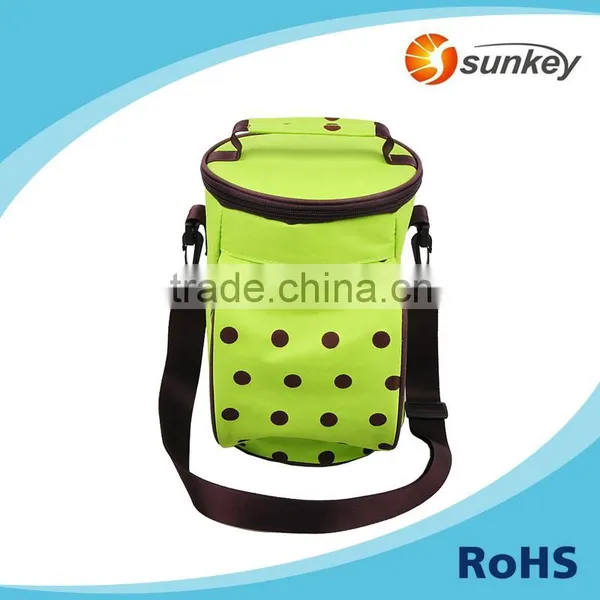 Waterproof 600D Oxford Collapsible Wine Cooler Bag photo-2