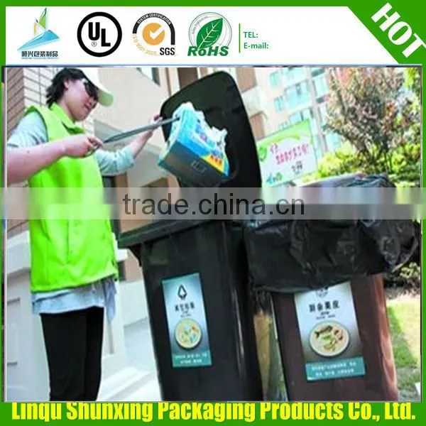 Black Plastic Large Trash Bag for Hospital photo-3