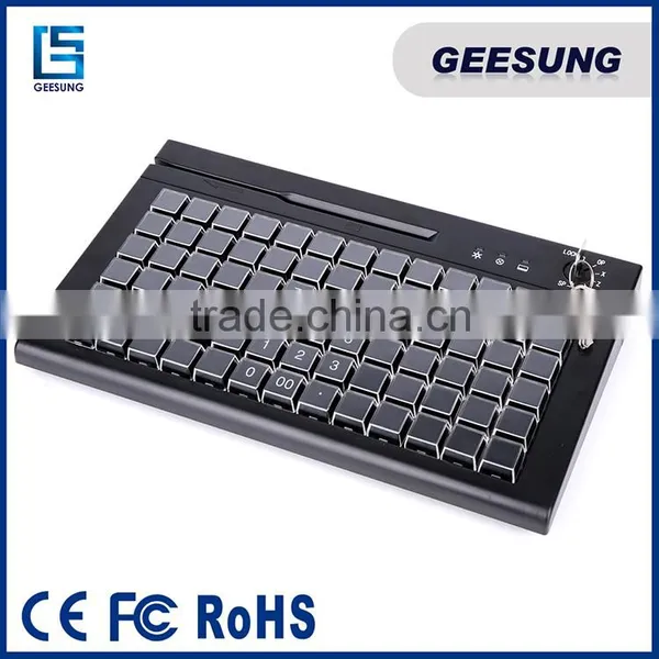 78Keys USB Port Membrane Programmable Keyboard photo-2
