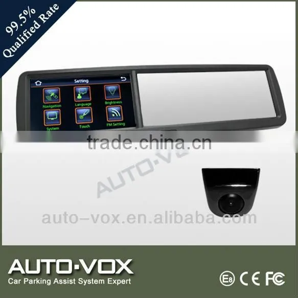 Digital Car Mirror Monitor Car Rearview Mirror Monitor With DVR and GPS