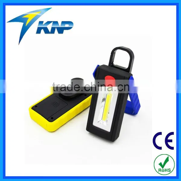 Small COB Rotating Hook Work Light With Carabiner