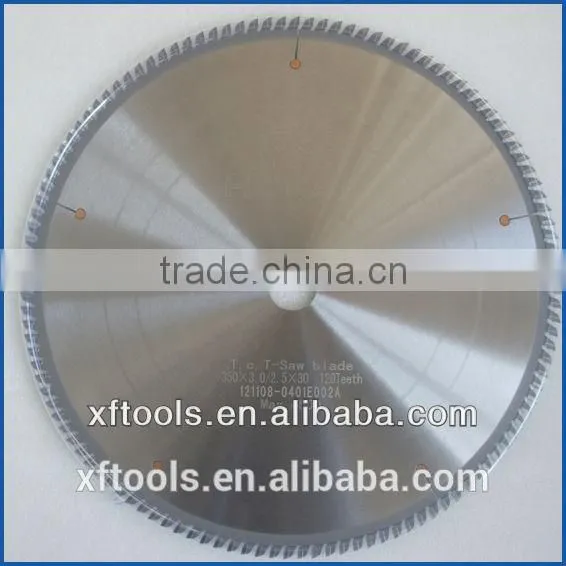TCT SAW BLADE FOR CUTTING NON-FERROUS METAL& PLASTIC--THIN WALL PROFILES