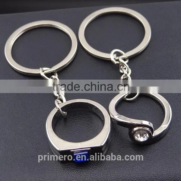 Cheap Couple Keychain Ring Keyring Romantic Creative Key Chain (Can Custom Necklace) photo-2