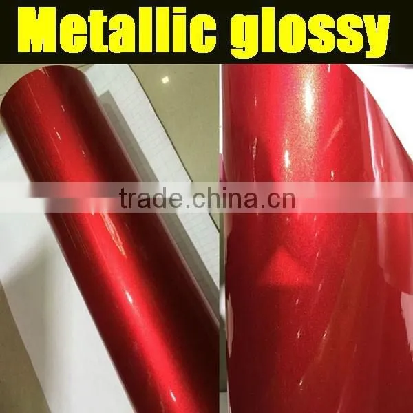 Sale High Glossy Glitter Vinyl Film for Car photo-3