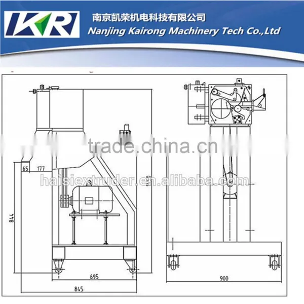 Water Cycle Hot Cutting Plastic Granulator/pellet Mill/ Pellet Machine photo-2