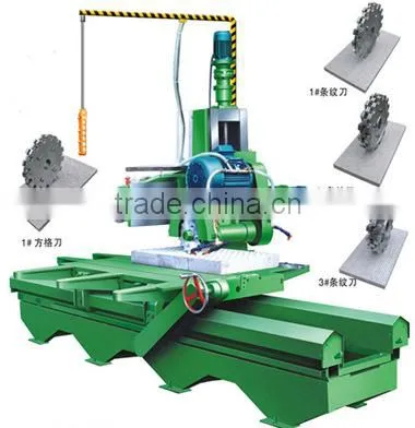 Stripe paving stone machine