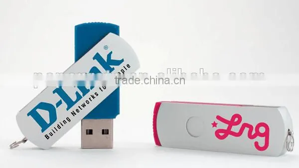 4G/8G/16G/32G Swivel USB Flash Disk Rotary Pen Drive photo-5