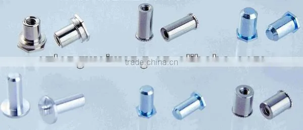 china cnc machining press stud fasteners pem screw stud
