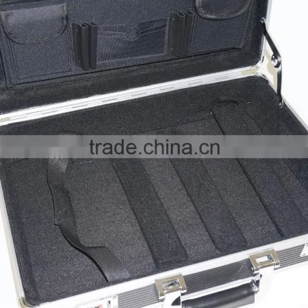 Aluminum Tool Case With Black Shoulder Belt for Easy Carrying, Measures 455 x 330 x 152mm photo-2