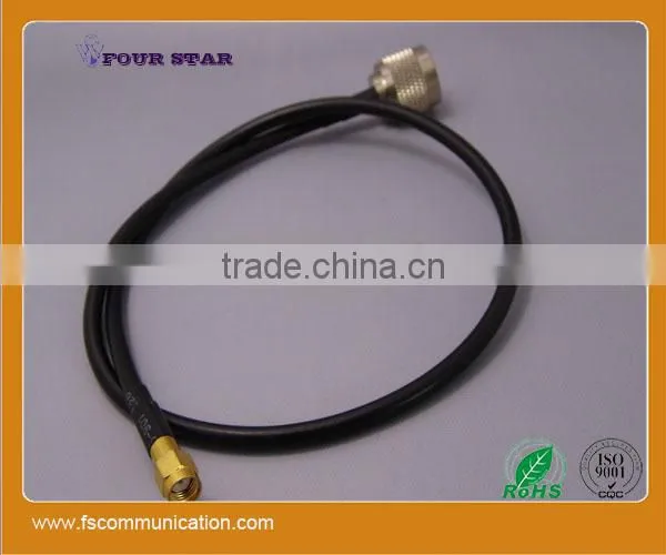 RG58 Cable Assembly SMA RP-male Crimp to N Male Crimp Connetcors photo-4