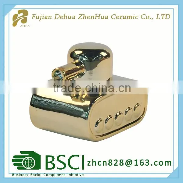 Electroplating Ceramic Tanks Shape Desgin Piggy Bank photo-2