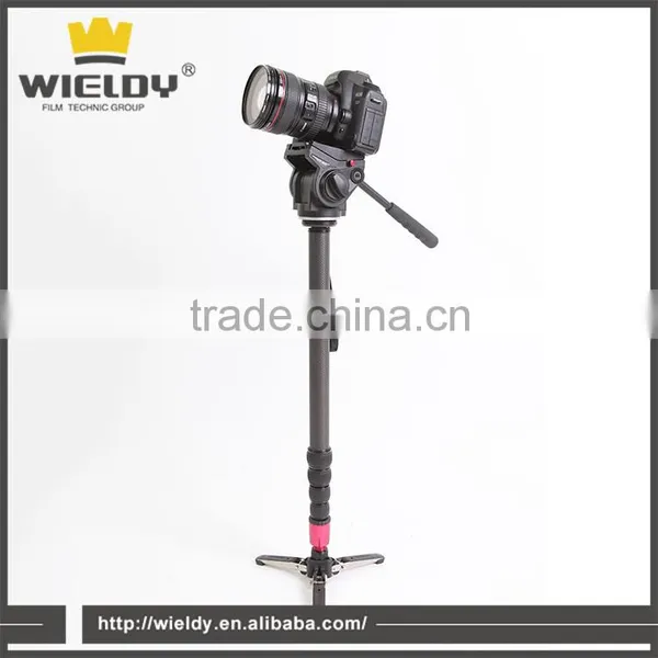 Wieldy Factory Direct Carbon Fiber Loner Unipod Camera Video DSLR Monopod Tripod Supplier's Choice photo-3