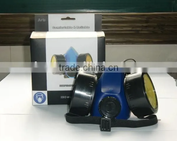 2016 Hot Selling Single Cartridge Gas MaskTPR Rubber Safety Gas Mask Labor Anti Gas Mask Manufacturer in China