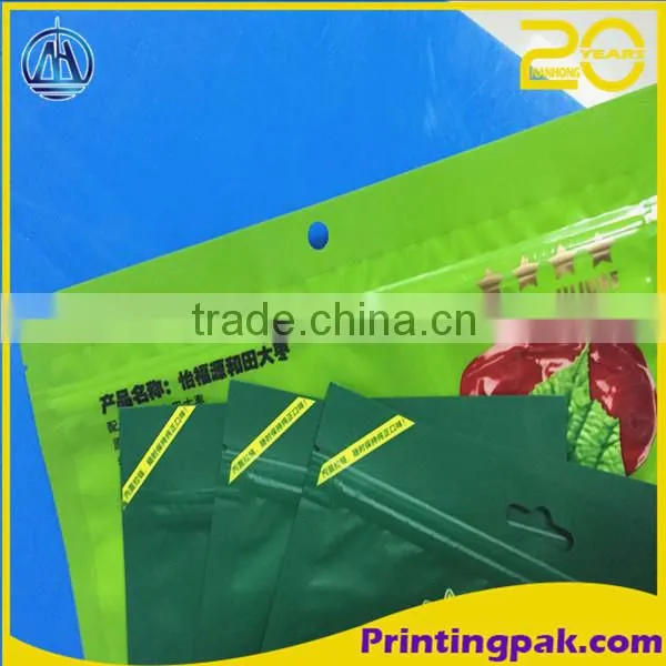 Stand up Pouch With Zipper/Plastic Zip Lock Bag/Zipper for Doypack With Window Wholesale photo-4