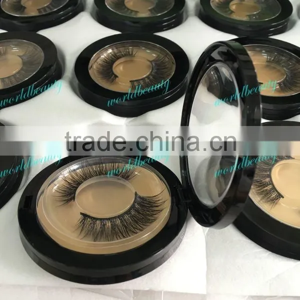 100% Siberian Luxury Mink Fur Strip Eyelashes photo-2