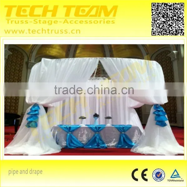 2015Christmas And New Year Hot Sale Pipe And Drape Round Wedding Pipe And Drape Decoration photo-2