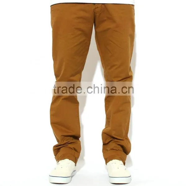 Cotton Spandex Blend Cheap Chino Pants,Stylish Navy Blue Fashion Chino Cotton Custom Men Jogger Pants photo-5