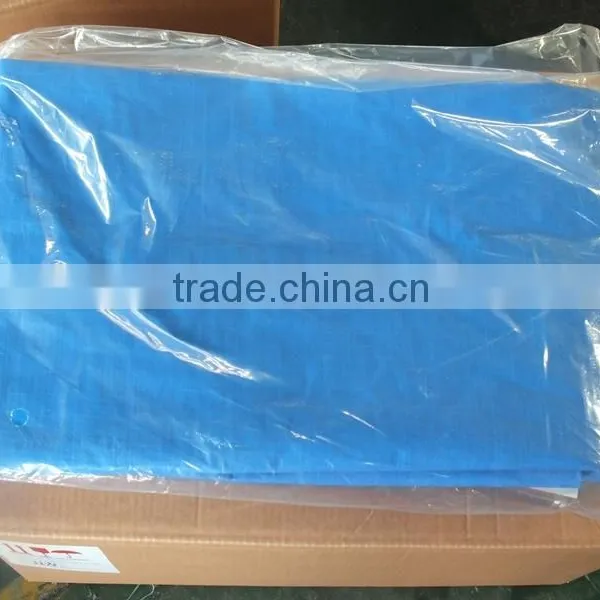 Hot Sale Waterproof Reinforced Readymade 5x8 pe Tarpaulin photo-3