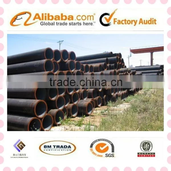 ERW Round Steel Pipes Black or Oiled Steel Round Tube photo-2